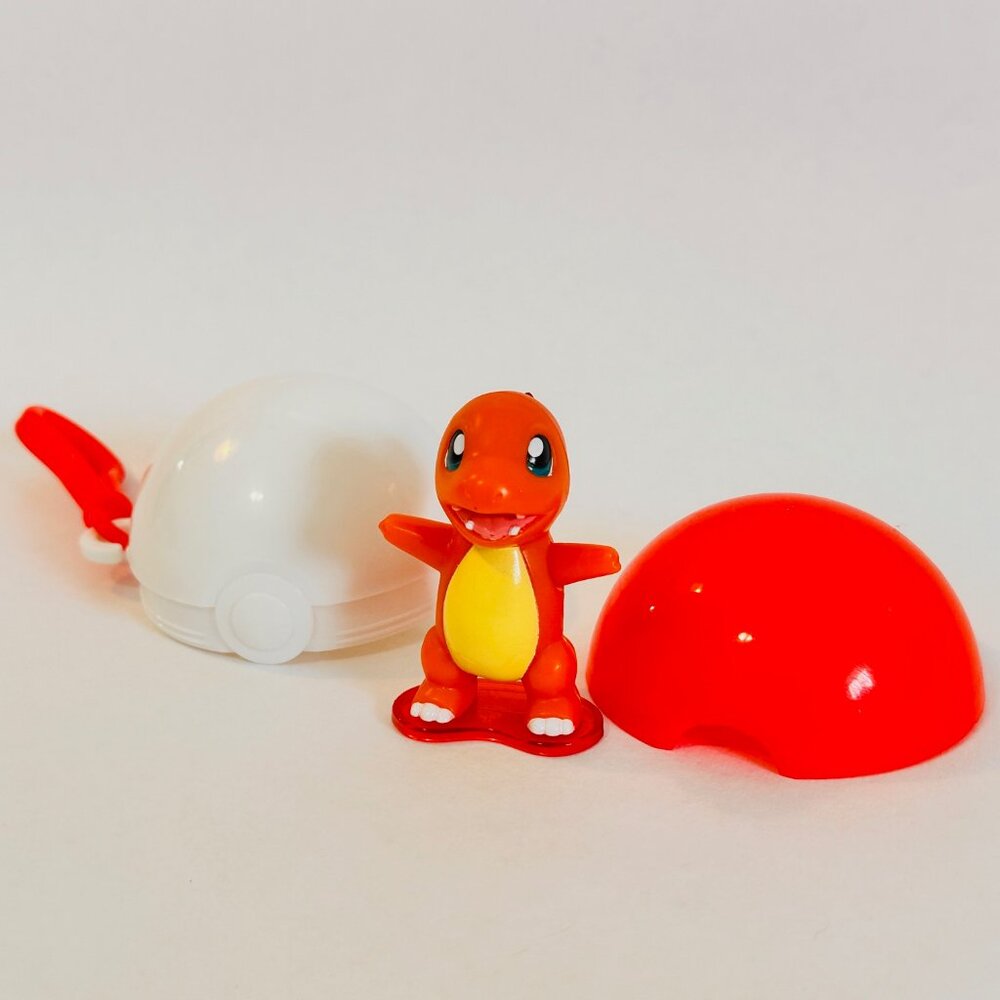 Burger King Pokemon Charmander with ball keychain